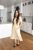 Yellow Striped Dress