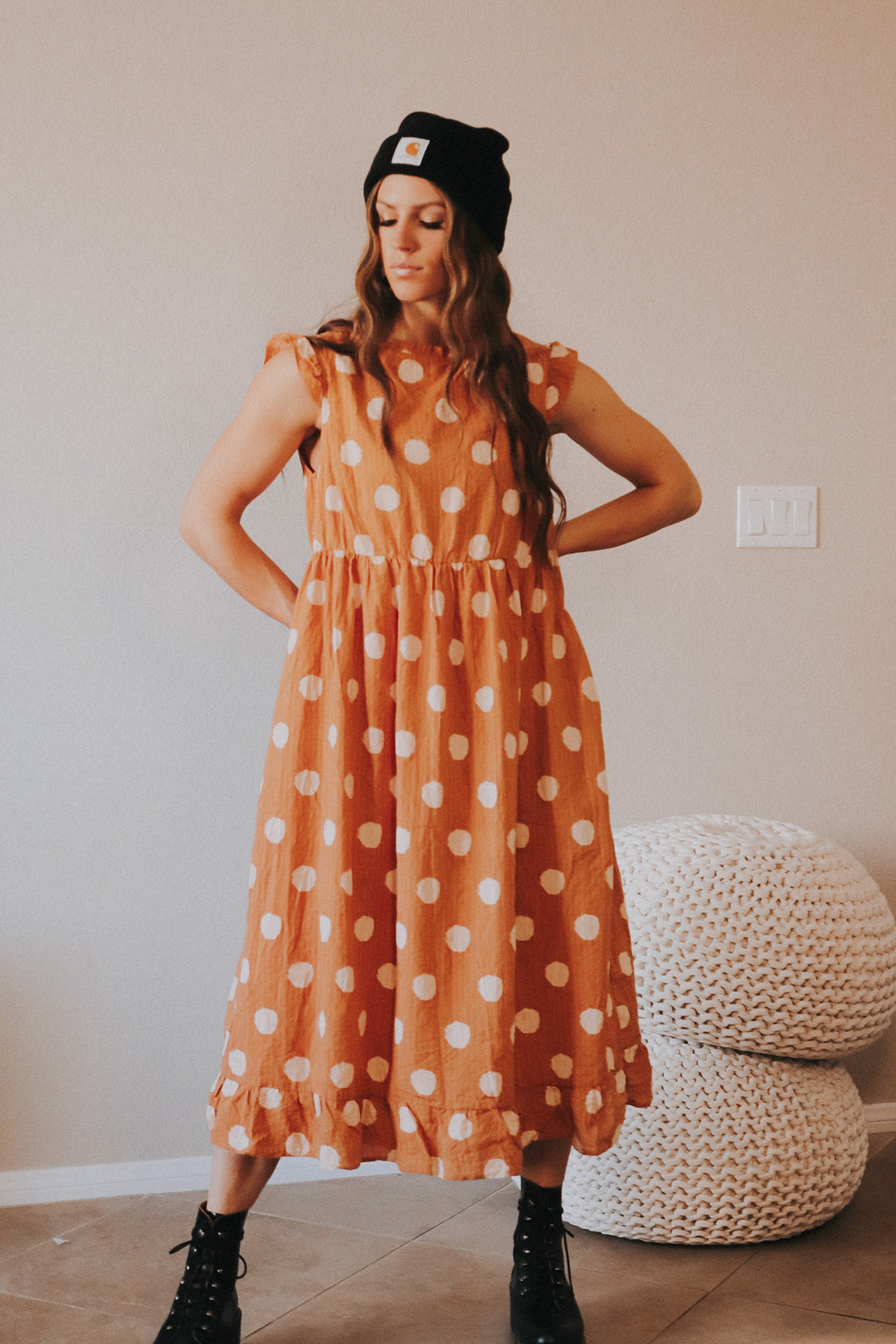 Roolee Polka dot dress + extended sizing!