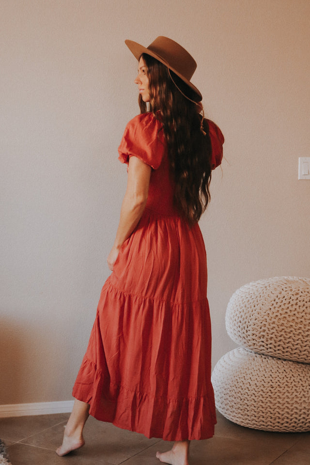 Embroidered smocked dress 2 colors + extended sizes!