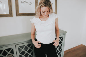 Sophia Ruffle T-shirt- multiple colors!