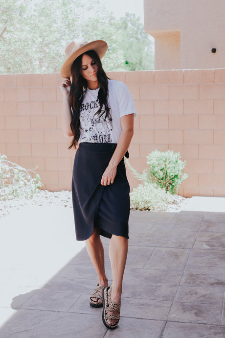 Penny skirt in Navy