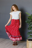 Leo Skirt in Red