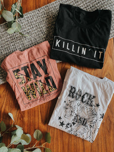 Stay Wild Tee (Small-XLarge)