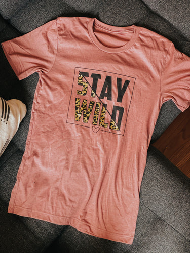 Stay Wild Tee (Small-XLarge)