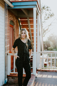 Luna Jumpsuit in Black