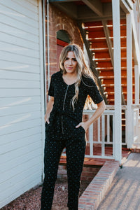 Luna Jumpsuit in Black