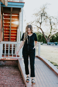 Luna Jumpsuit in Black