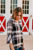 Pretty In Plaid Top
