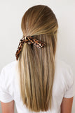 Leopard Scrunchie Bow