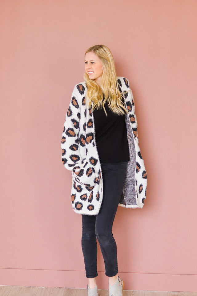 Leopard Cardigan