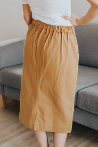 The Kendra Midi Skirt- Multiple Colors!
