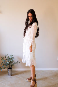 Kristen Dress In Ivory