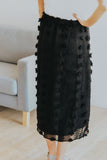Swiss Dot Midi Skirt