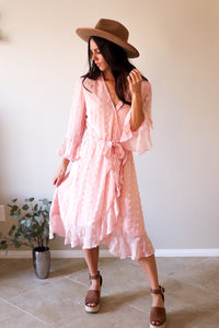 Kristen Dress in Dusty Pink