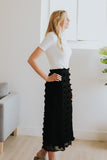 Swiss Dot Midi Skirt