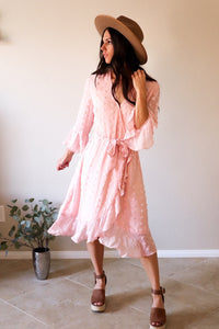 Kristen Dress in Dusty Pink