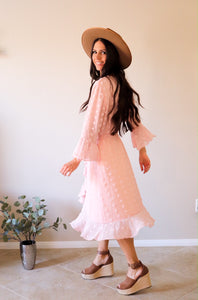 Kristen Dress in Dusty Pink