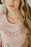 Sophia Ruffle T-shirt- multiple colors!