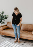 Emma Button Down Knit Top- multiple colors!