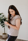 Sophia Ruffle T-shirt- multiple colors!