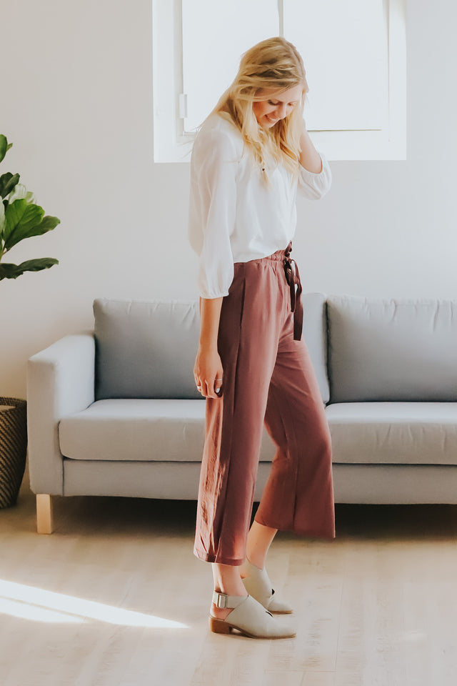 Very Berry Crop Pants