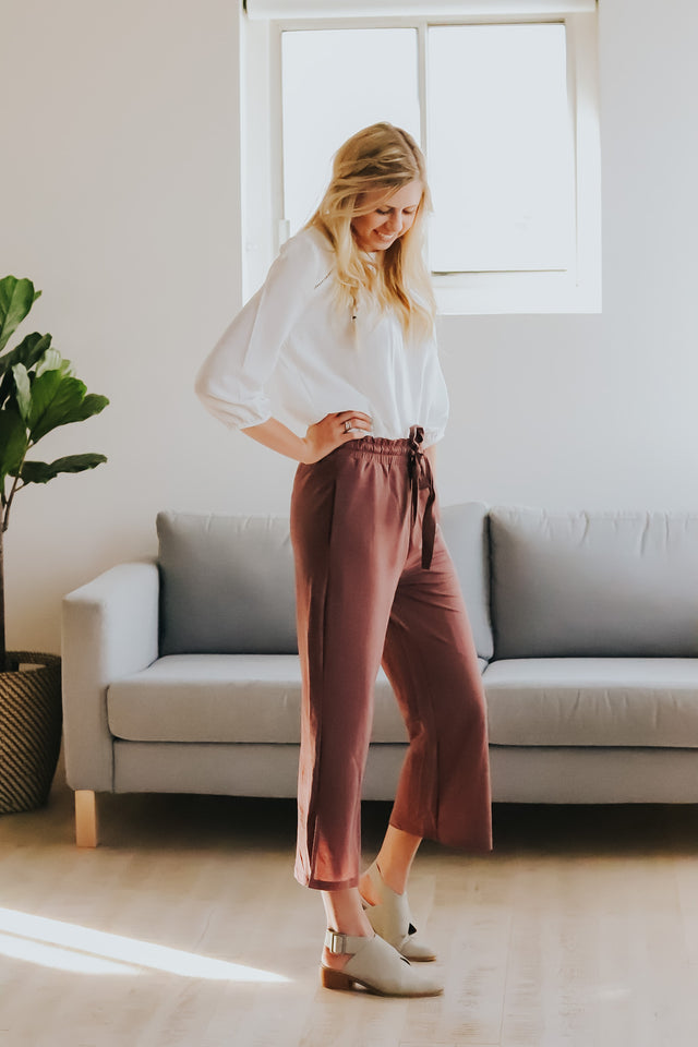Very Berry Crop Pants