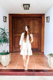 Button Down Ruffle Dress