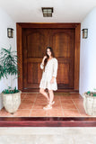 Button Down Ruffle Dress