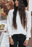 Eyelet Top- Two Colors!