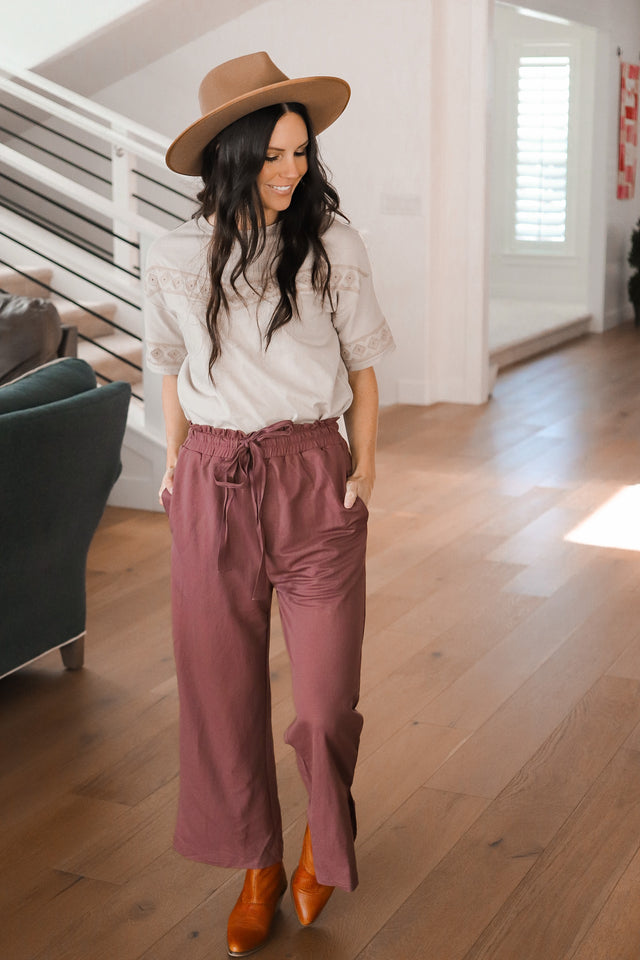 Very Berry Crop Pants