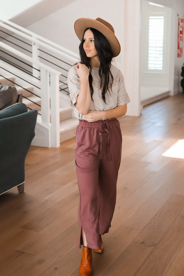 Very Berry Crop Pants