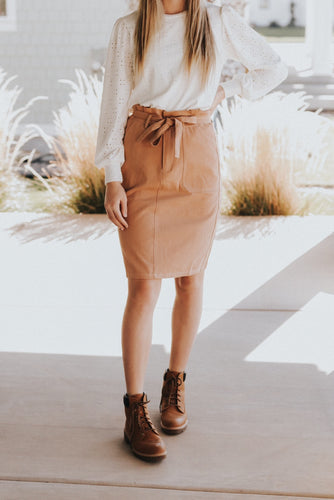 Debby skirt in Camel