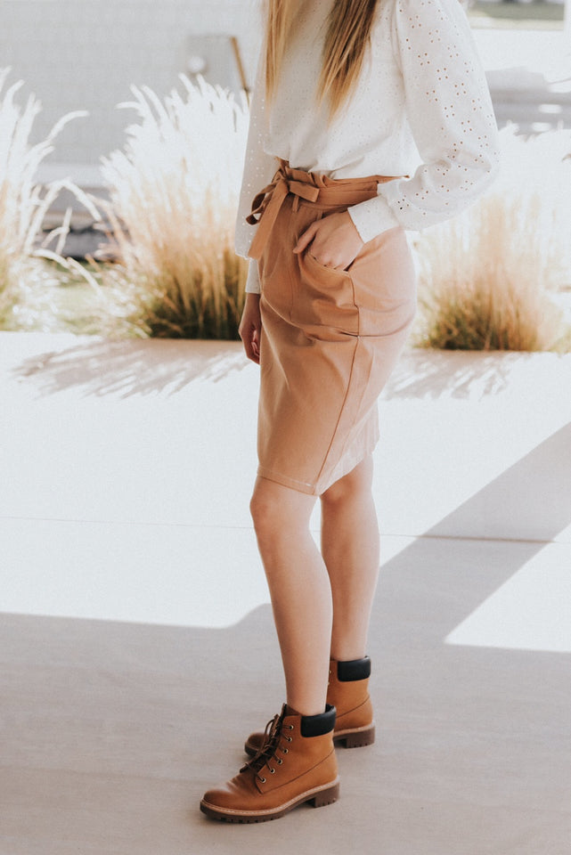 Debby skirt in Camel