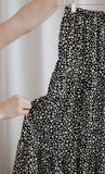 Black Cheetah Skirt