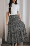 Black Cheetah Skirt