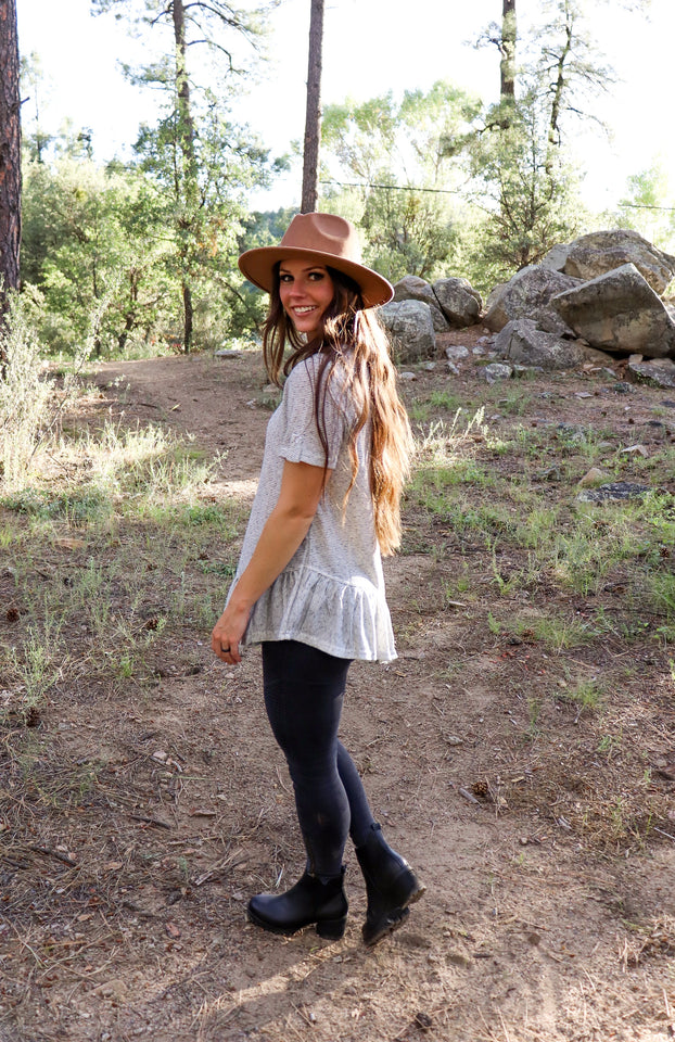Asymmetric Hem Top