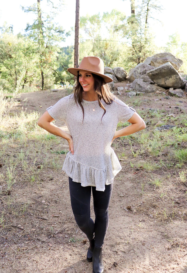 Asymmetric Hem Top