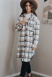 Plaid long shacket  (2 colors) + extended sizing available!