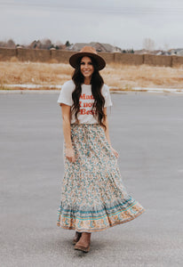 Leo Skirt in Beige