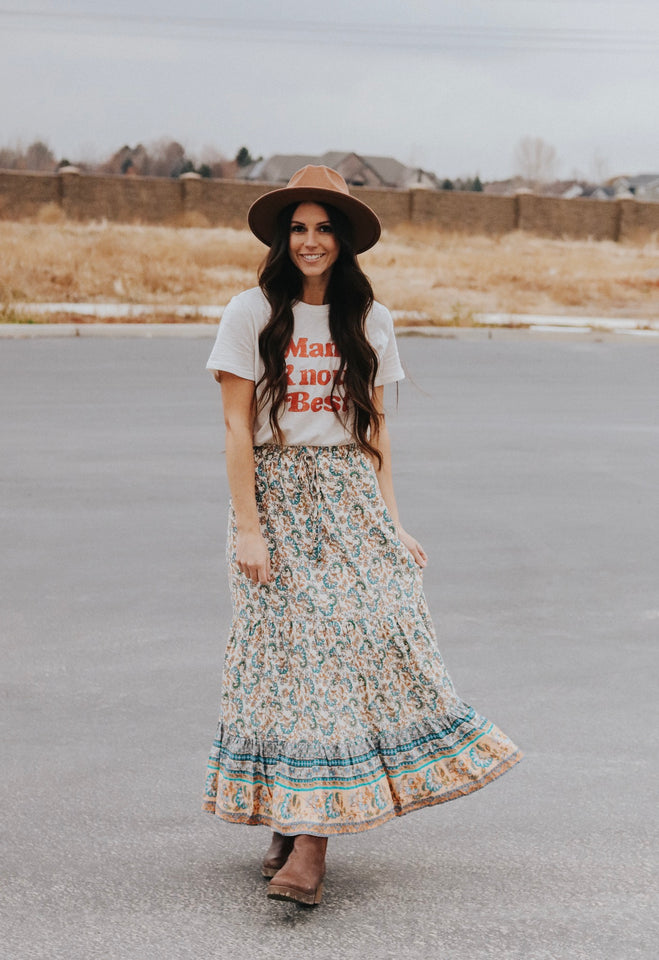 Leo Skirt in Beige