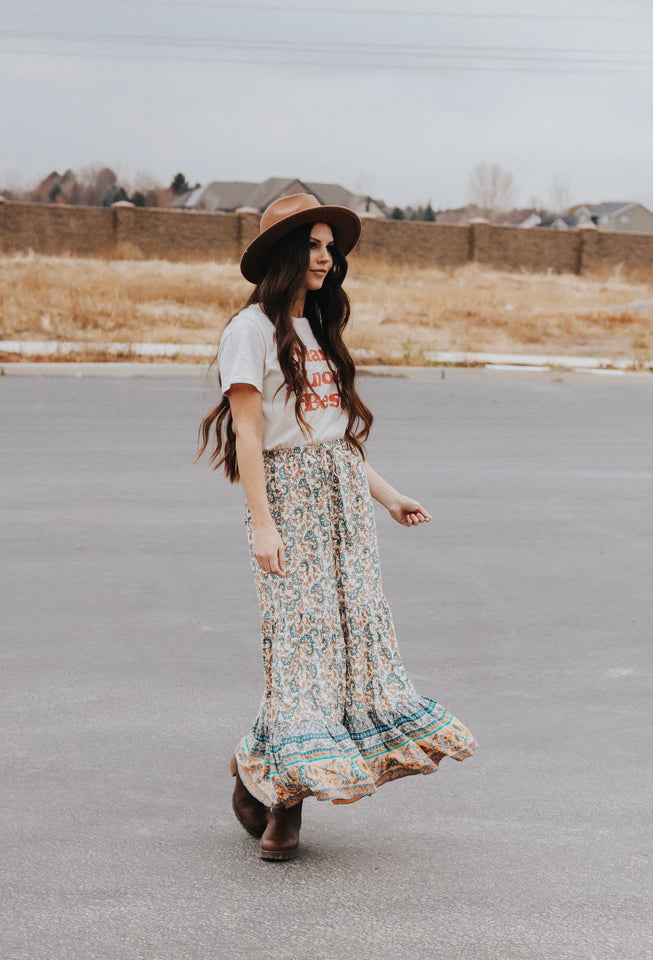 Leo Skirt in Beige
