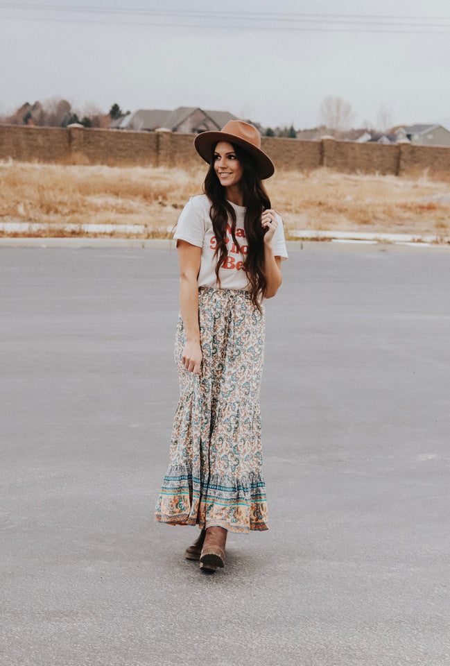Leo Skirt in Beige