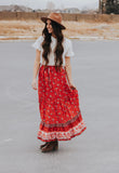Leo Skirt in Red