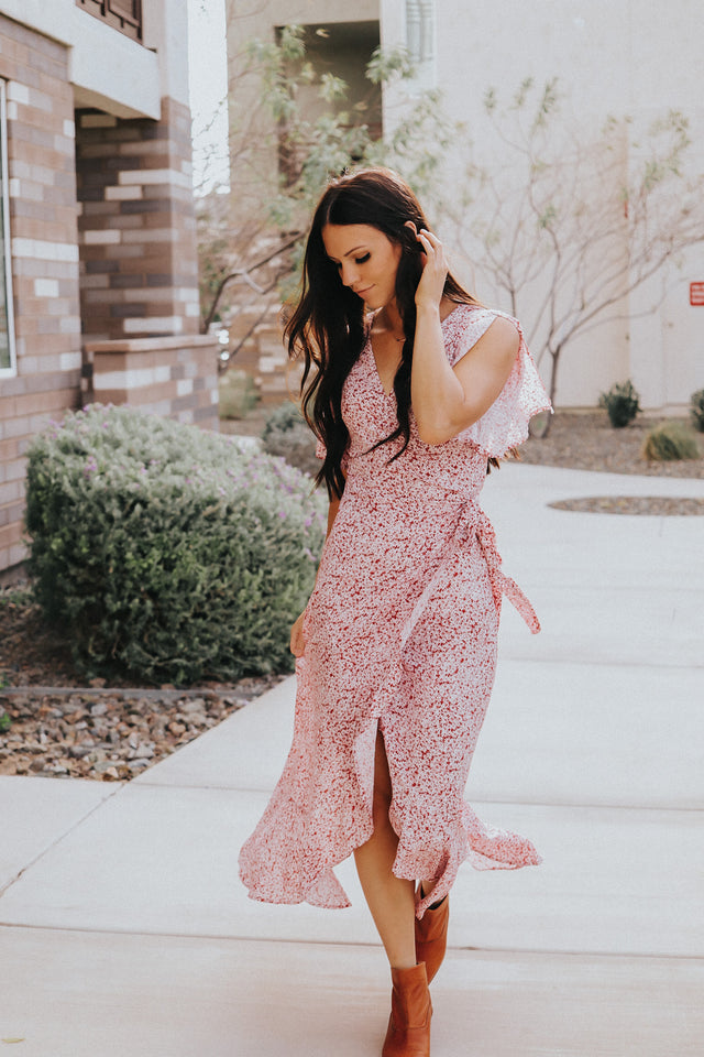 Miss Daisy Wrap Dress
