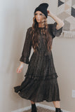 Black Ruffle Dress