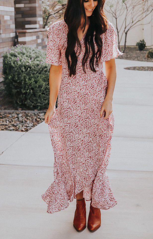 Miss Daisy Wrap Dress