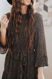 Black Ruffle Dress