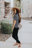 Quincy Top in Navy