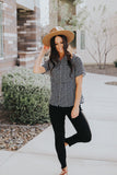 Quincy Top in Navy