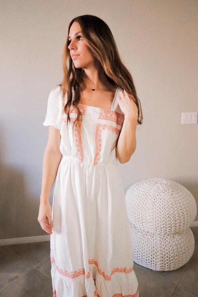 Peyton Dress in White